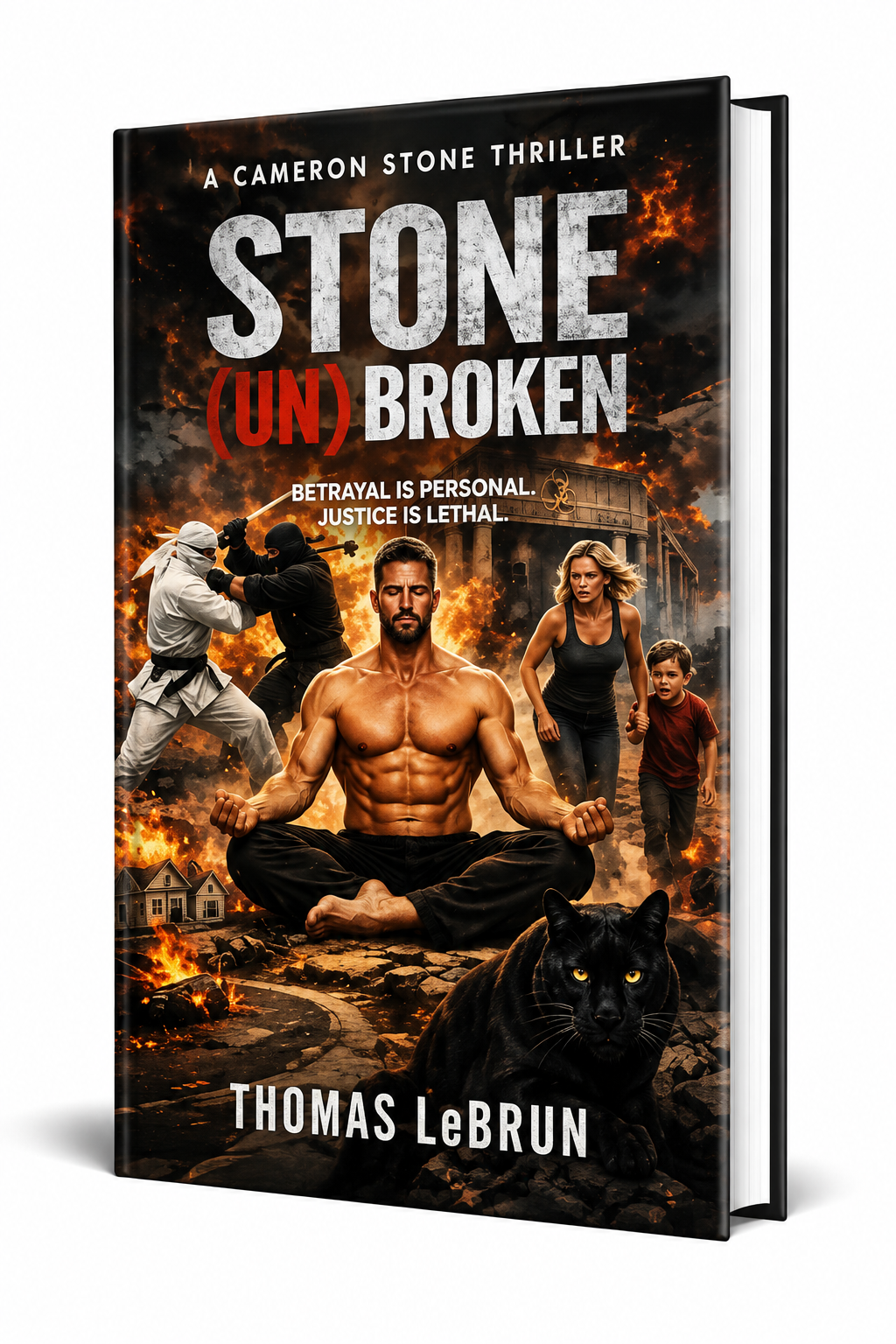 Stone (Un)Broken: Betrayal is Personal. Justice is Lethal. book mockup